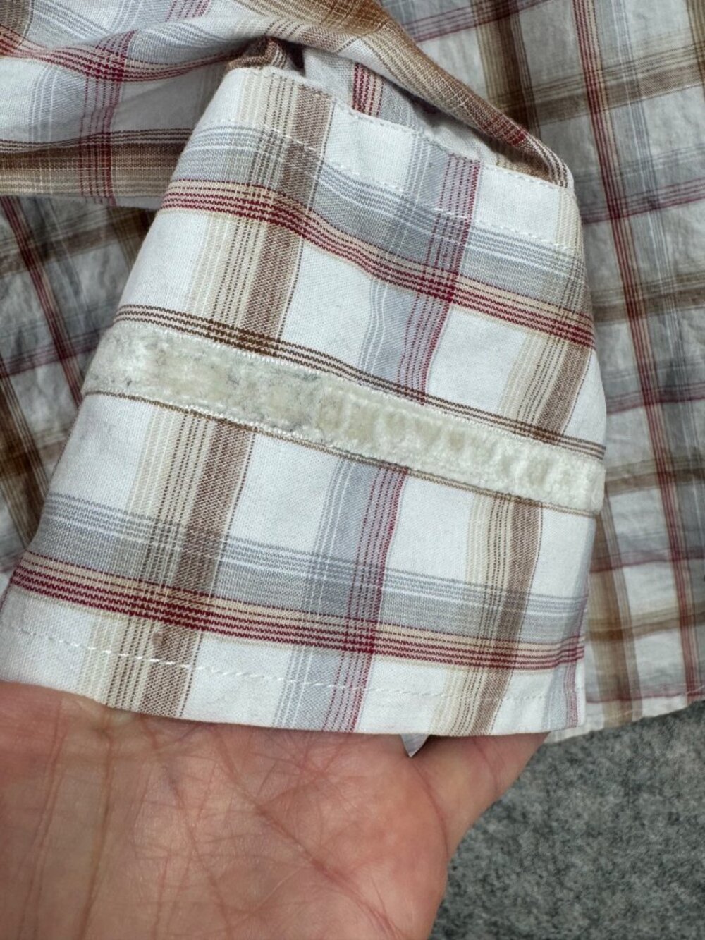 Vintage English Laundry Mens Plaid Shirt French Cuff Embroidered Sz XXL Cotton - Picture 7 of 16